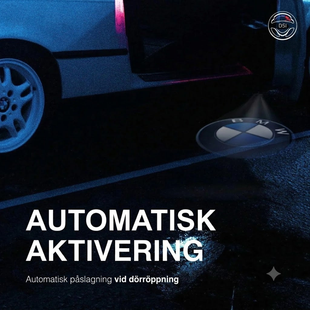 Auto logoprojektor – Lys upp ditt insteg med en snygg logotyp
