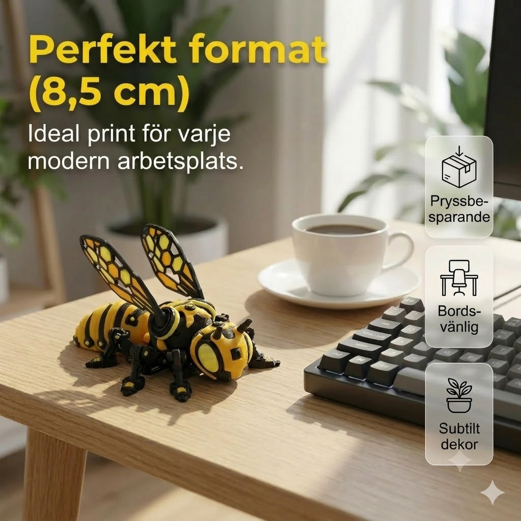 Det här är ingen insekt, det är ett mecha-monster! Demonterbara leder, futuristisk design