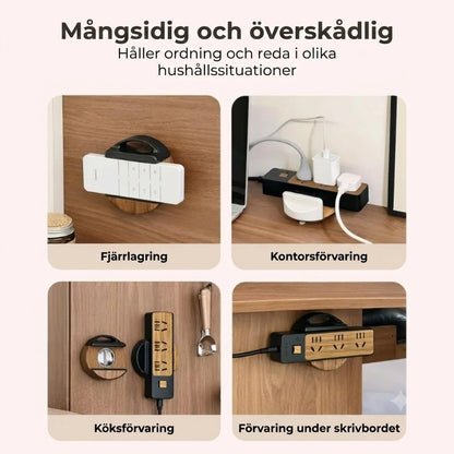 Kabelhållare med sugkopp