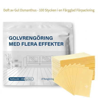 Multi-effekt golvrengöringsark (100-pack)