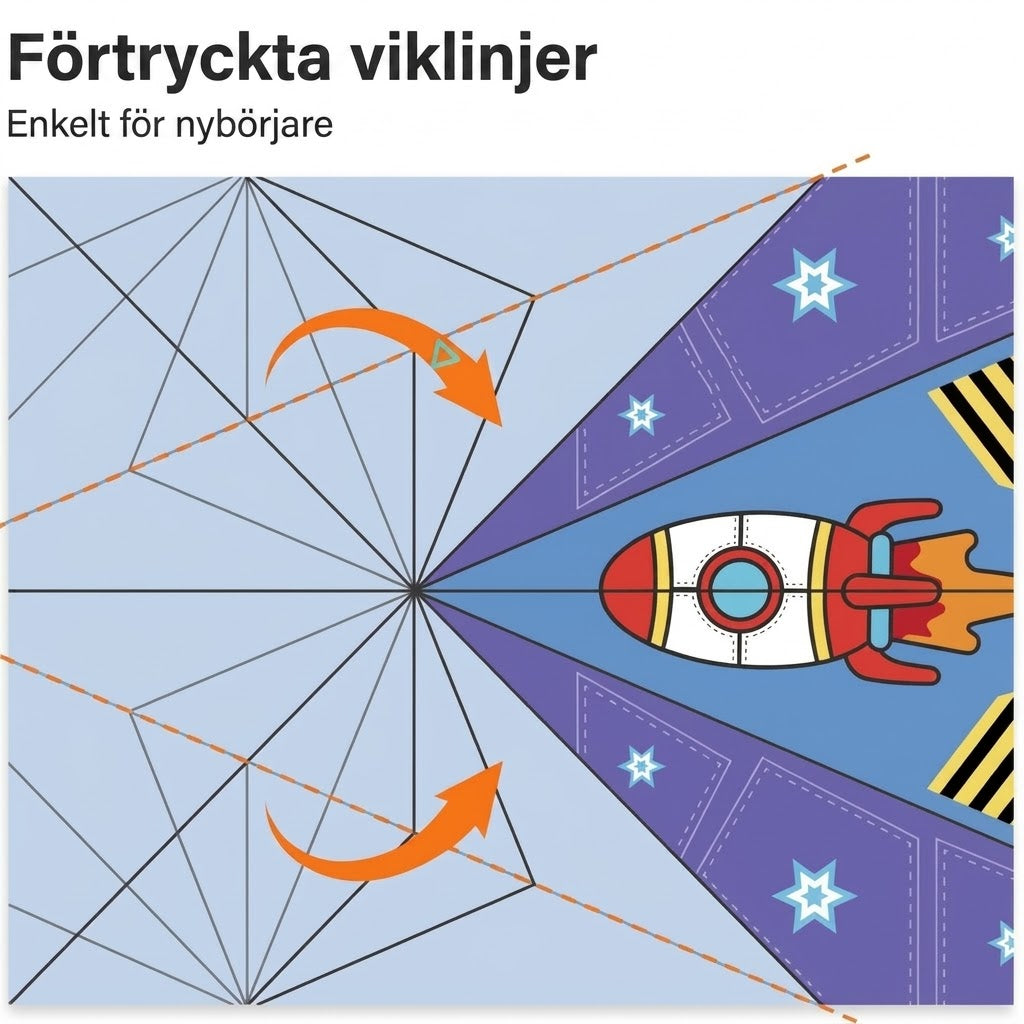 Byggset för pappersflygplan med 10 modeller