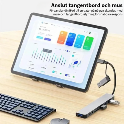 8-i-2 USB-hubb