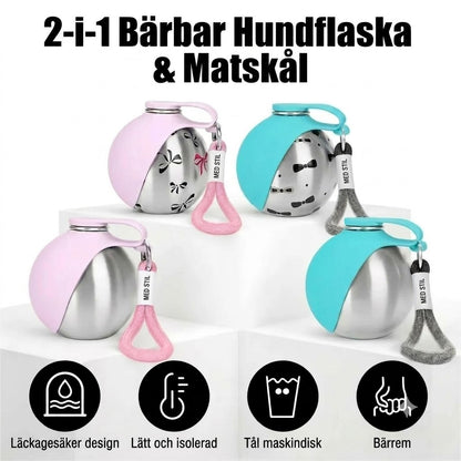 Läckagesäker vattenkopp för husdjur