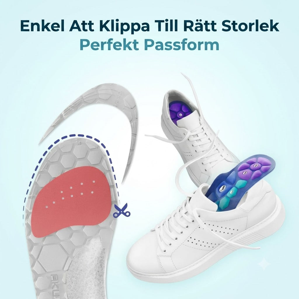 Medivital Magnetiska Akupressur-Inläggssulor