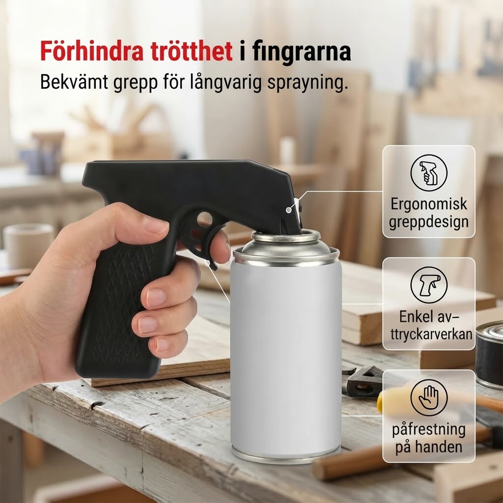 Avtryckarhandtag för sprayburkar