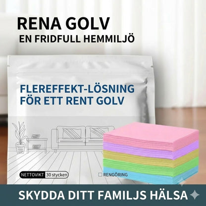 Multi-effekt golvrengöringsark (100-pack)