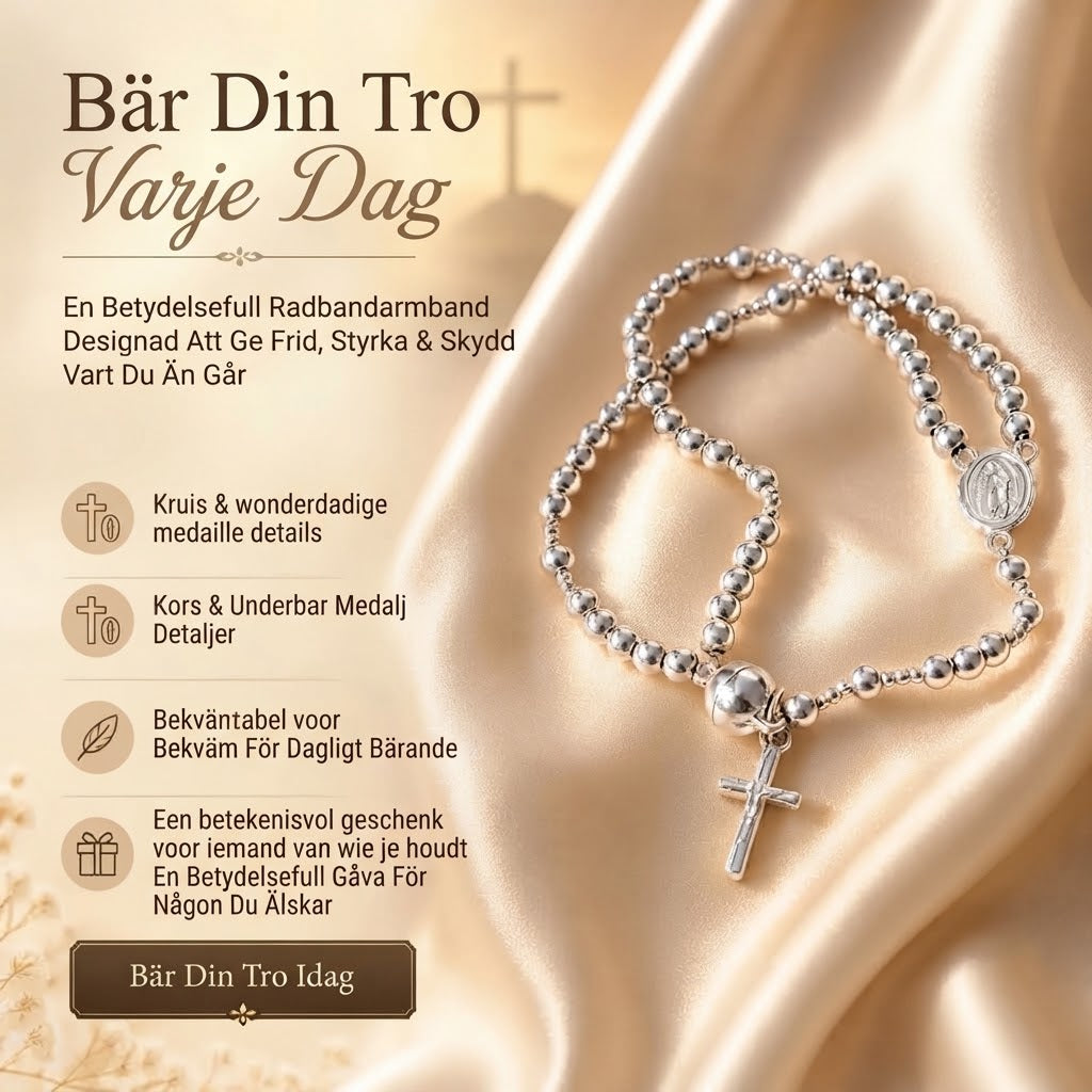 Religiöst rosenkransarmband