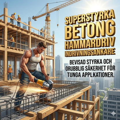 Hammarborrplugg för betong och tegel