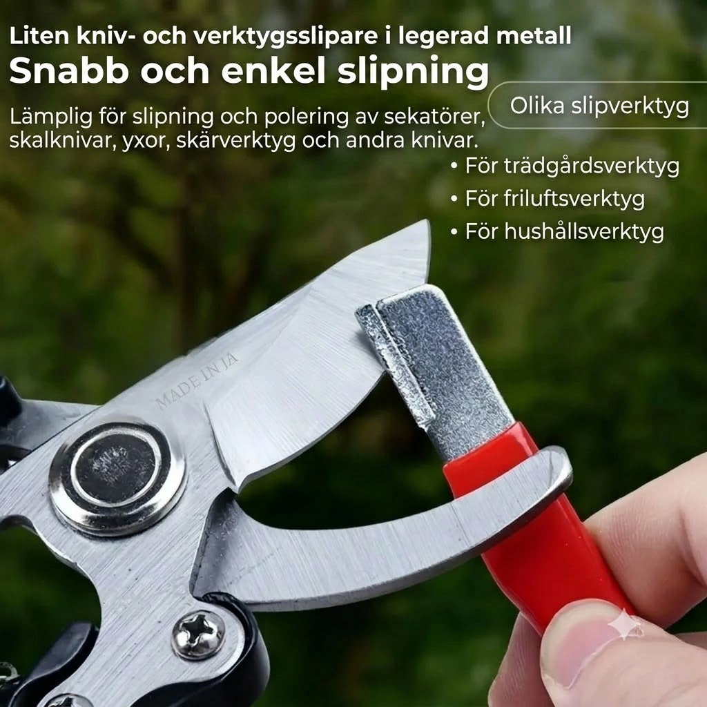 Set med 2 kniv- och saxslipar