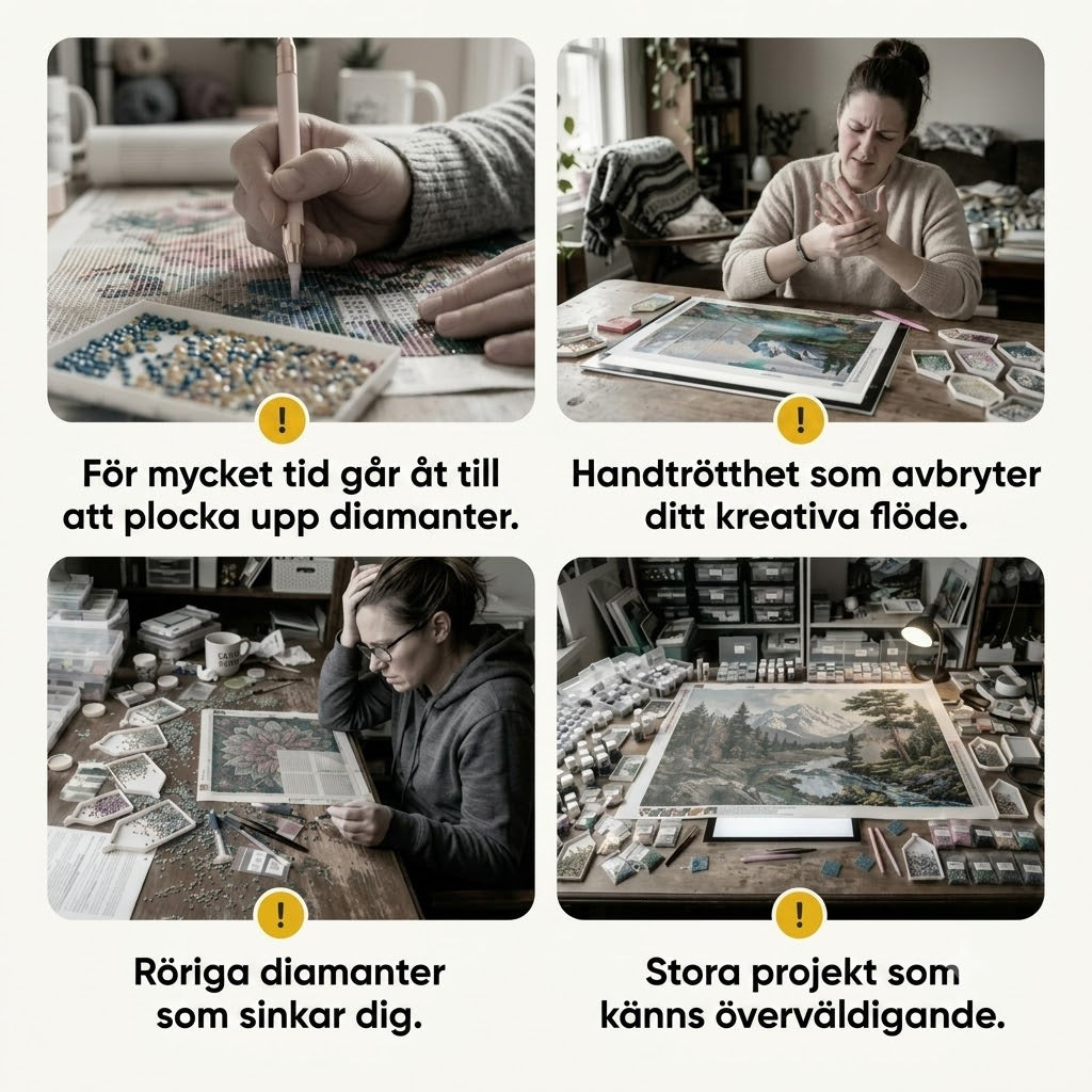 Automatisk penna för diamond painting