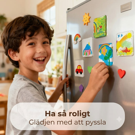 Set med 10 fotomagneter