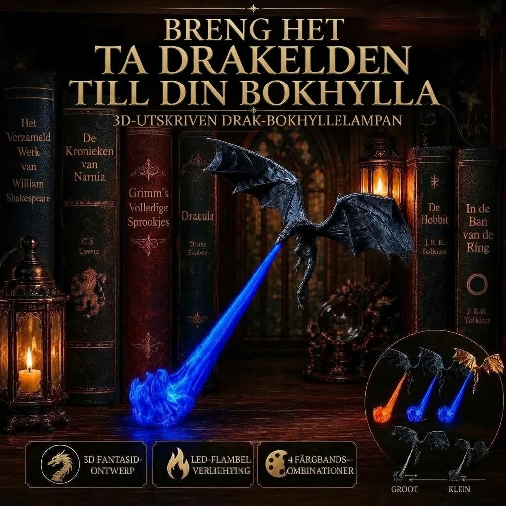 DrakMagi stämningslampa för fantasyälskare