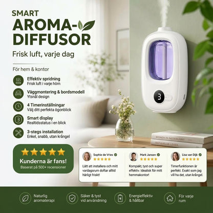 Automatisk aromadiffuser för fräscha rum