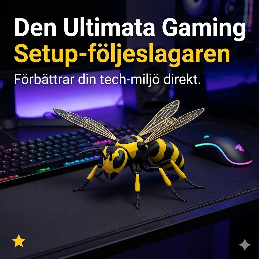 Det här är ingen insekt, det är ett mecha-monster! Demonterbara leder, futuristisk design