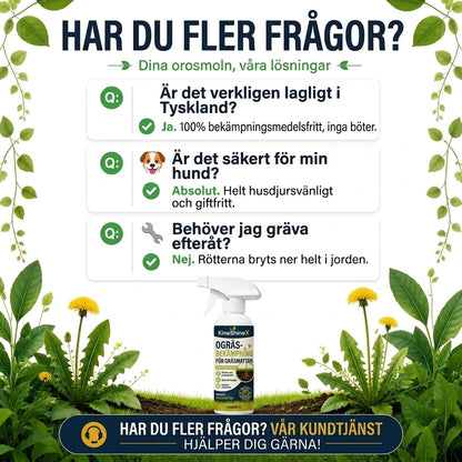 Ogräsborttagare för trädgården
