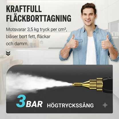 Bärbar Ångrengörare 2500W