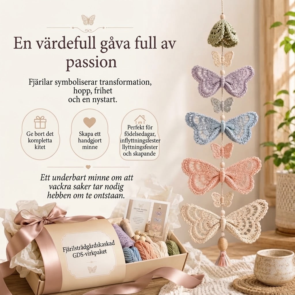 DIY virkningsset för hängdekoration