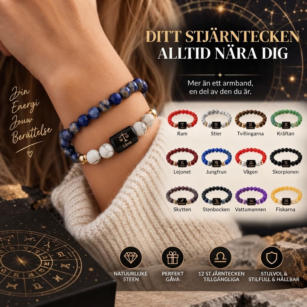 Stjärnteckensarmband med betydelse