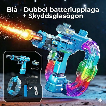 Ljusupplyst regnbågsvattenpistol