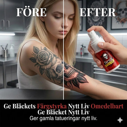 Återfuktande eftervårdsspray för tatueringar