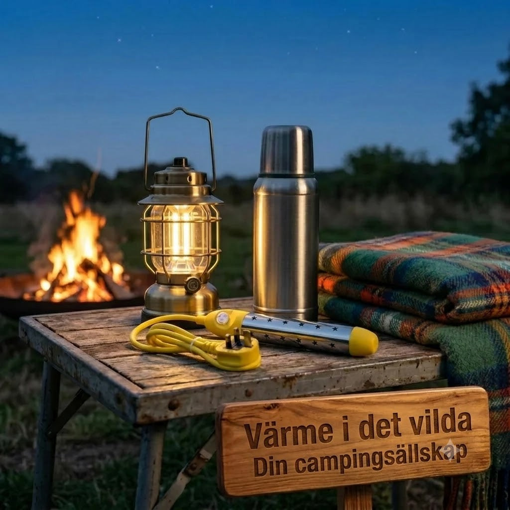 Nedsänkbar vattenvärmare i rostfritt stål