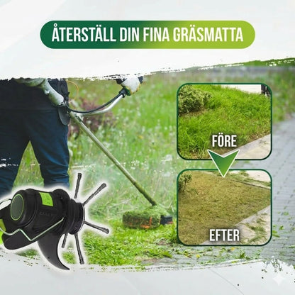 Ersättningshuvud för trimmer - Grästrimmerhuvud av ståltråd