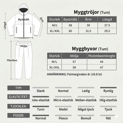 Lättvikts myggdräkt med huva