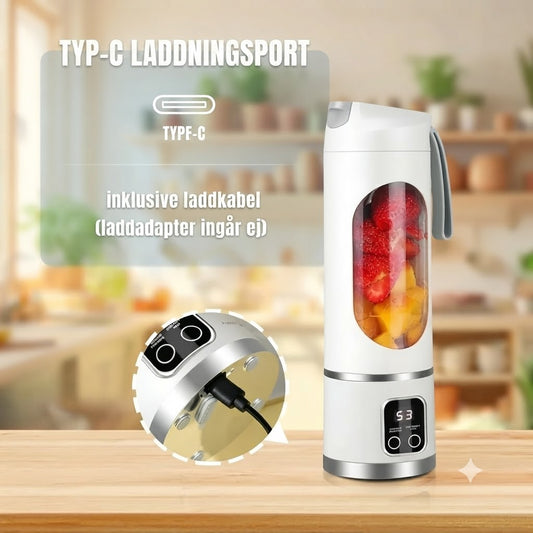 Sladdlös bärbar blender för juice och smoothies