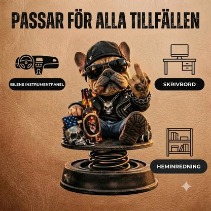 Bulldogdekoration för bilen