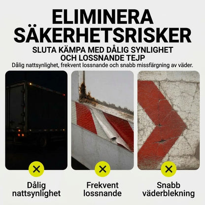 Vattentät självhäftande reflekterande piltejp 5 meter