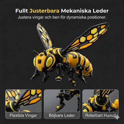 Det här är ingen insekt, det är ett mecha-monster! Demonterbara leder, futuristisk design
