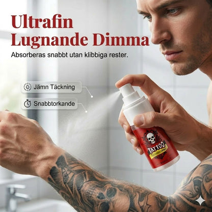 Återfuktande eftervårdsspray för tatueringar