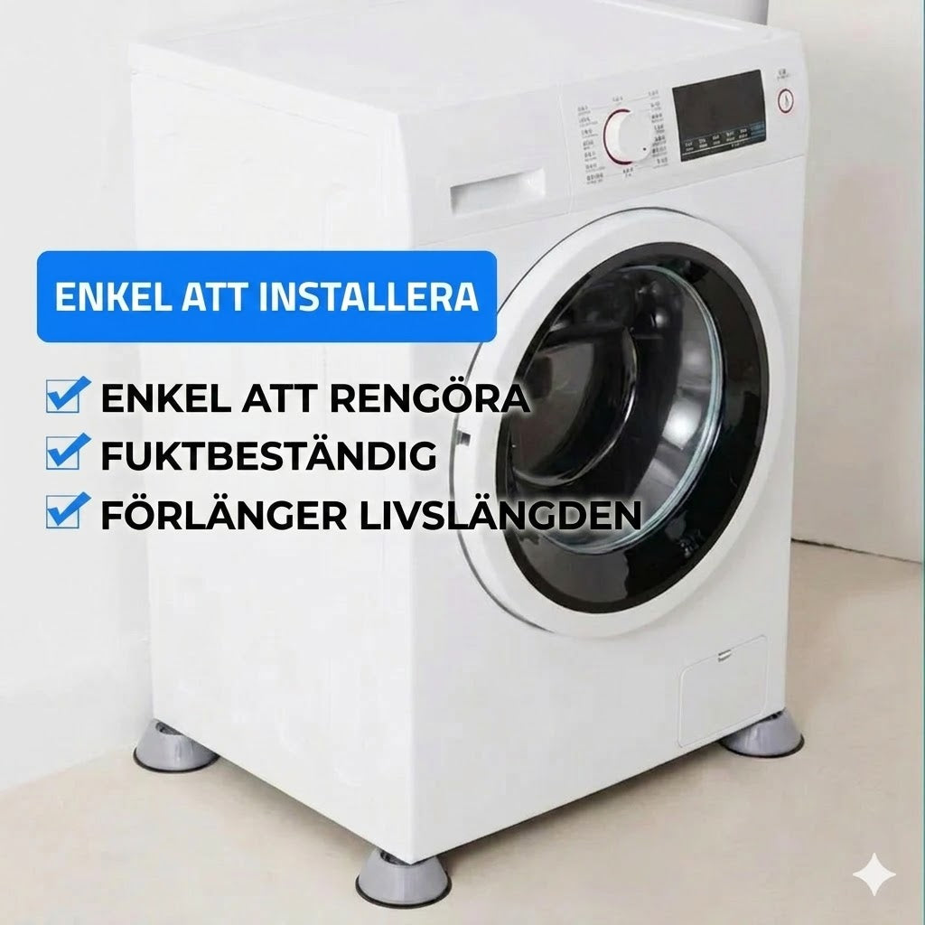 Set med 4 lyftkuddar som klarar upp till 500 kg