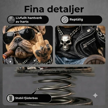 Bulldogdekoration för bilen