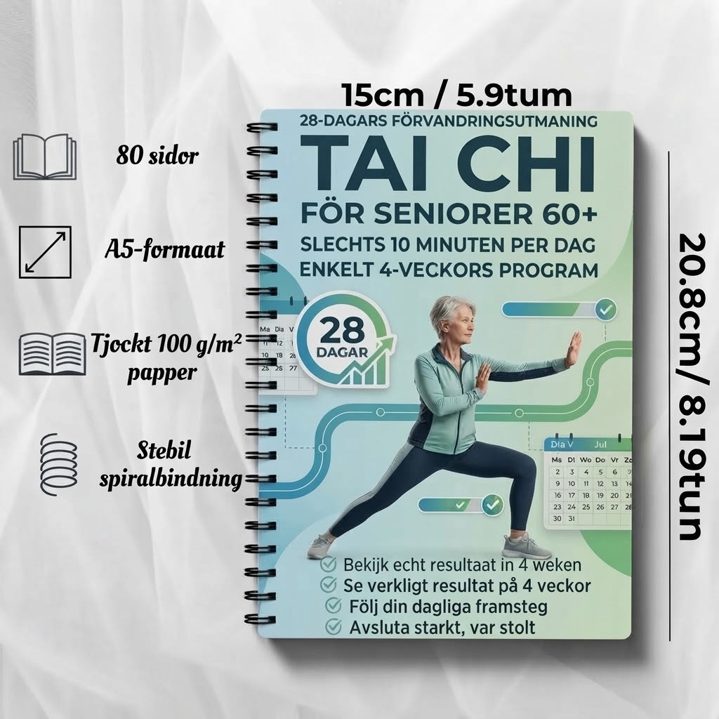 28-dagars tai chi-övningsbok