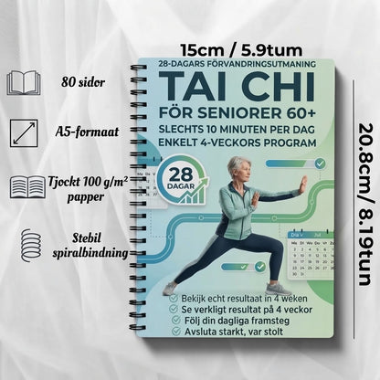 28-dagars tai chi-övningsbok