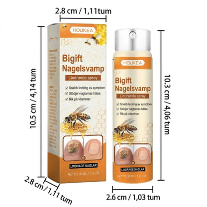 Nagelspray med bigift – effektiv vård för dina naglar