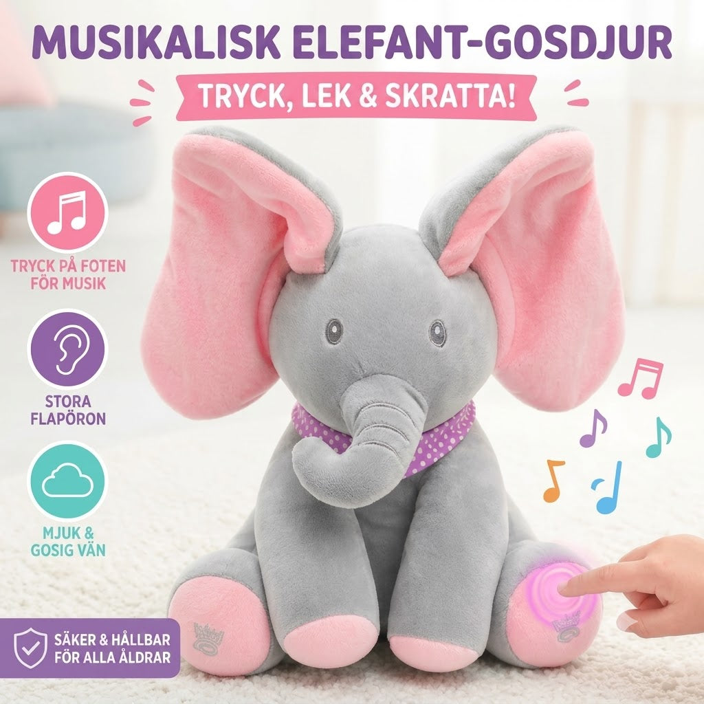 Tittut-elefant med musik