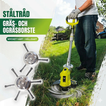 Ersättningshuvud för trimmer - Grästrimmerhuvud av ståltråd