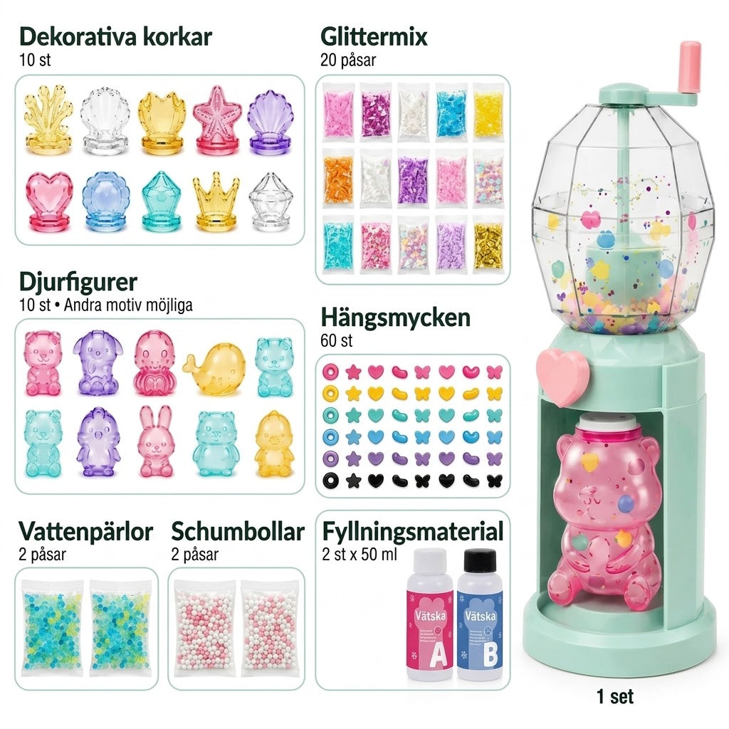 Squishy Maker DIY pysselset för egna squishies