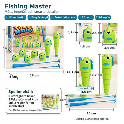 Fishing Master lärorikt fiskespel för hela familjen