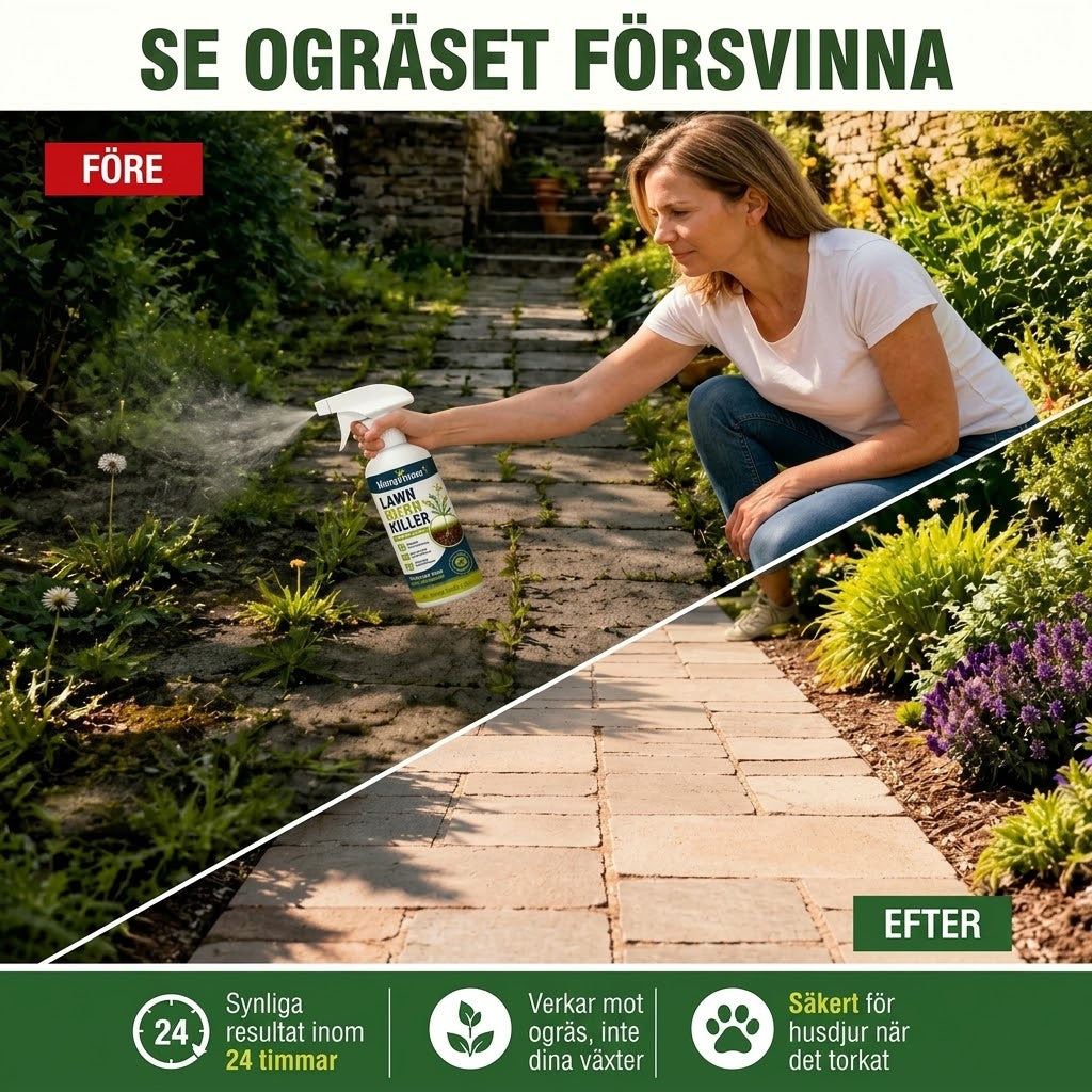 Ogräsborttagare för trädgården