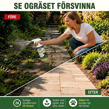 Ogräsborttagare för trädgården