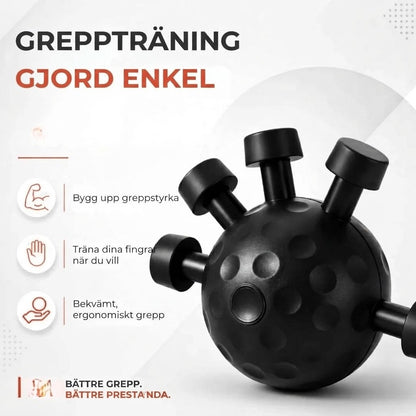 Greppträningsboll för fingrar och händer