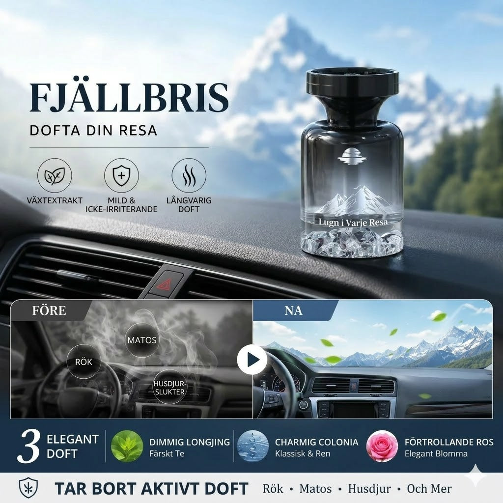110 ml Långvarig billuftfräschare