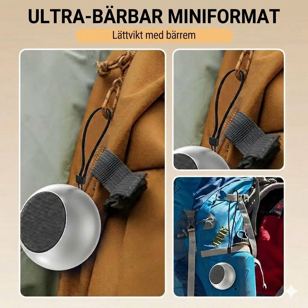 Bluetooth-Minihögtalare Med Bas