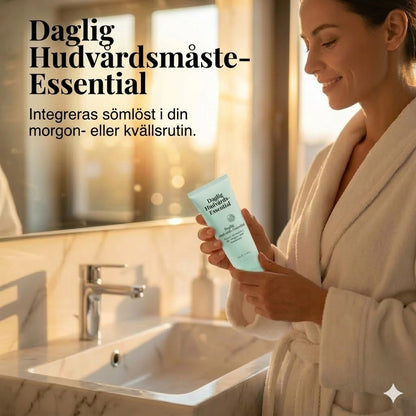 Exfolierande gel med örtextrakt för lyster