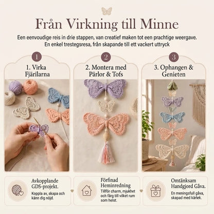 DIY virkningsset för hängdekoration