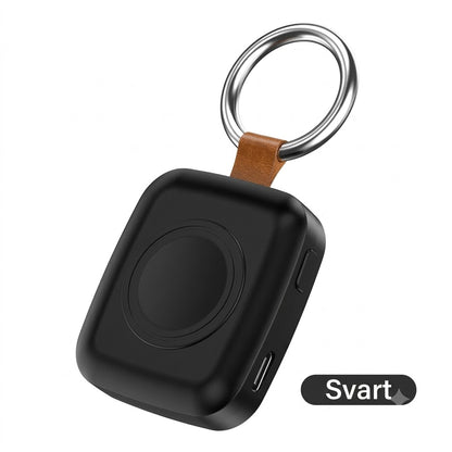 Kompakt magnetisk powerbank för smartklocka 1 200 mAh med nyckelring