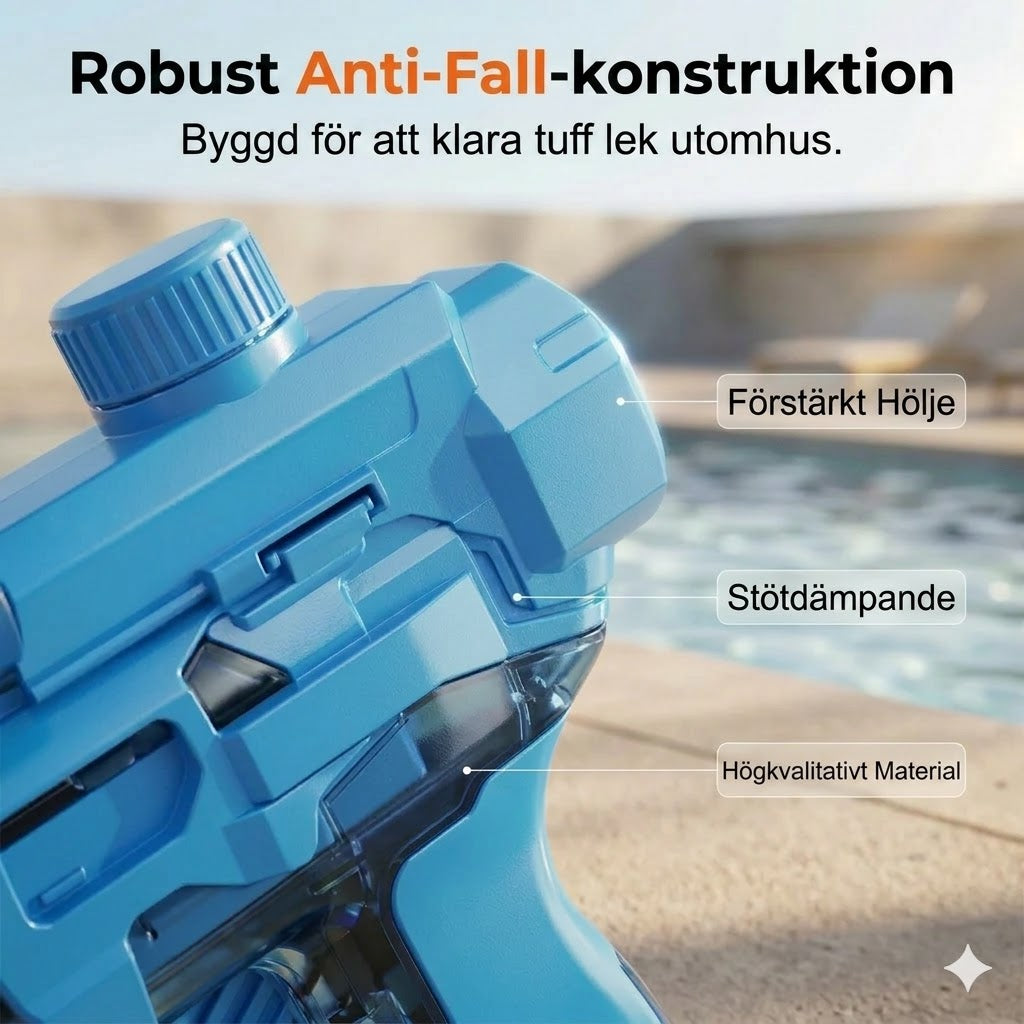 Ljusupplyst regnbågsvattenpistol